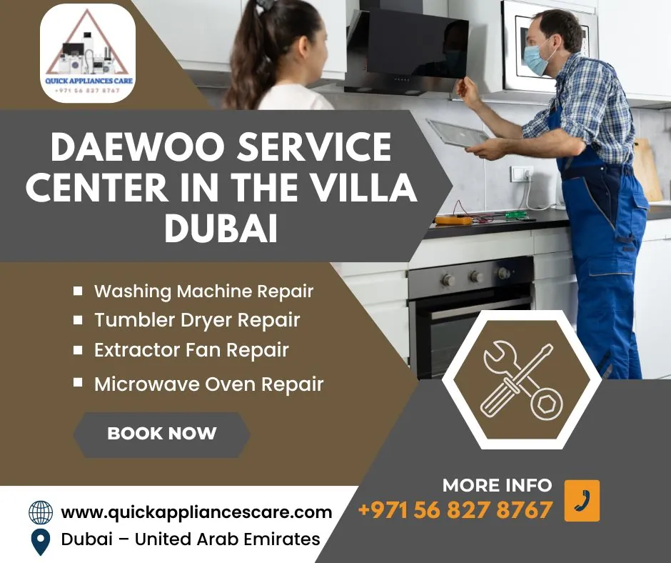 Daewoo Service Center in The Villa Dubai