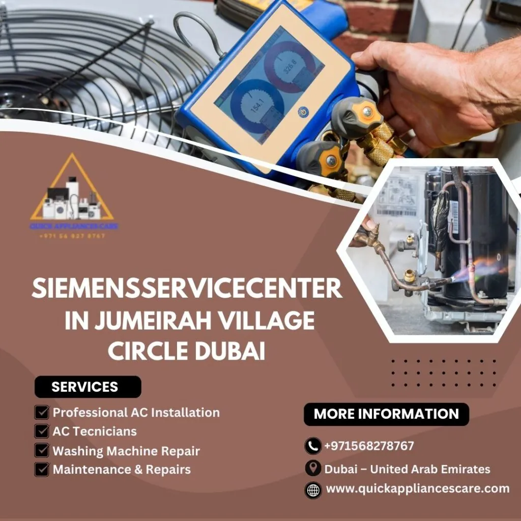 Siemens Service Center in Jumeirah Village Circle Dubai