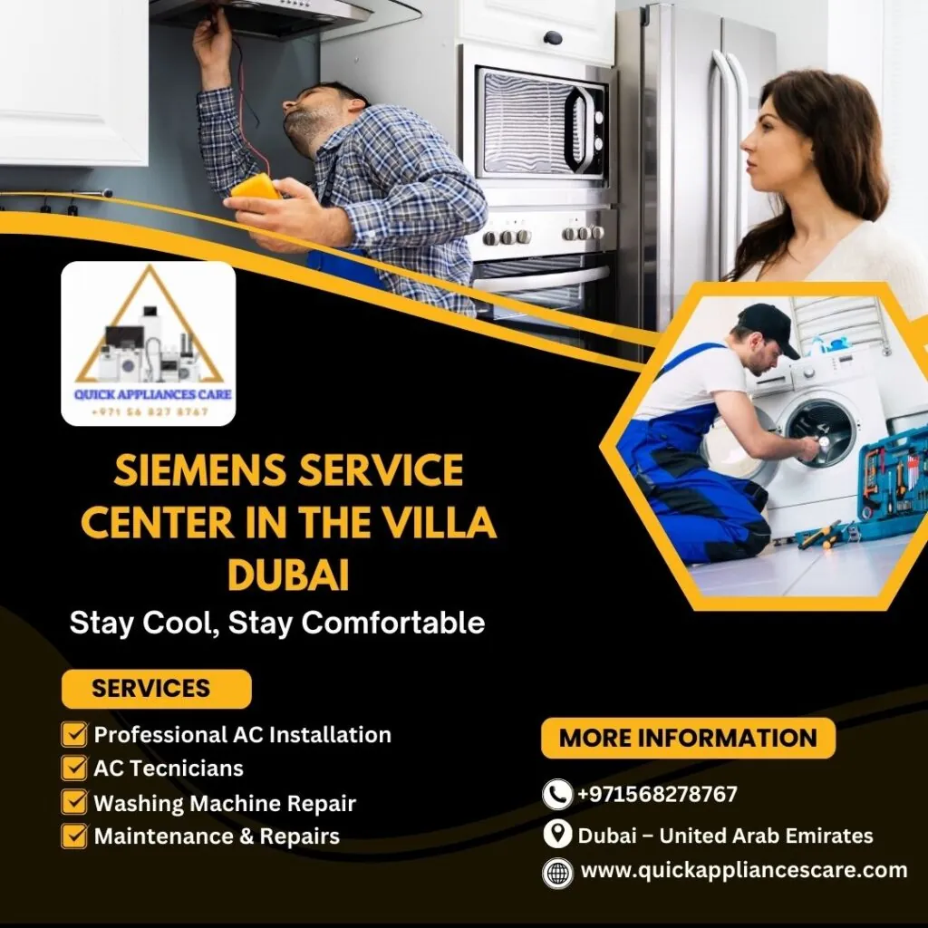 Siemens Service Center in the Villa Dubai