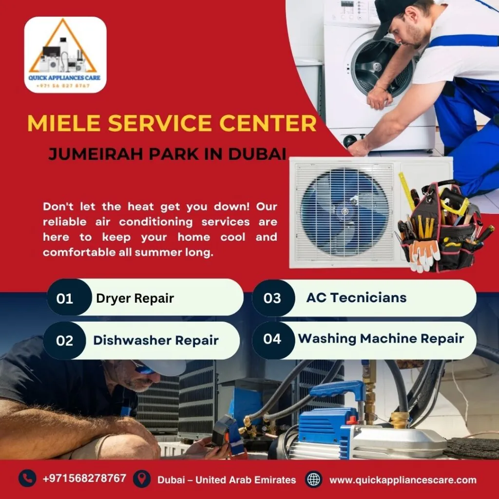 Miele Service Center Jumeirah Park in Dubai