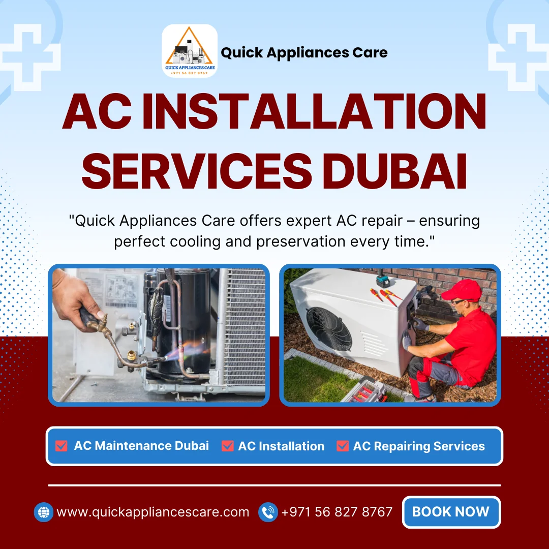 AC Installation Services Dubai