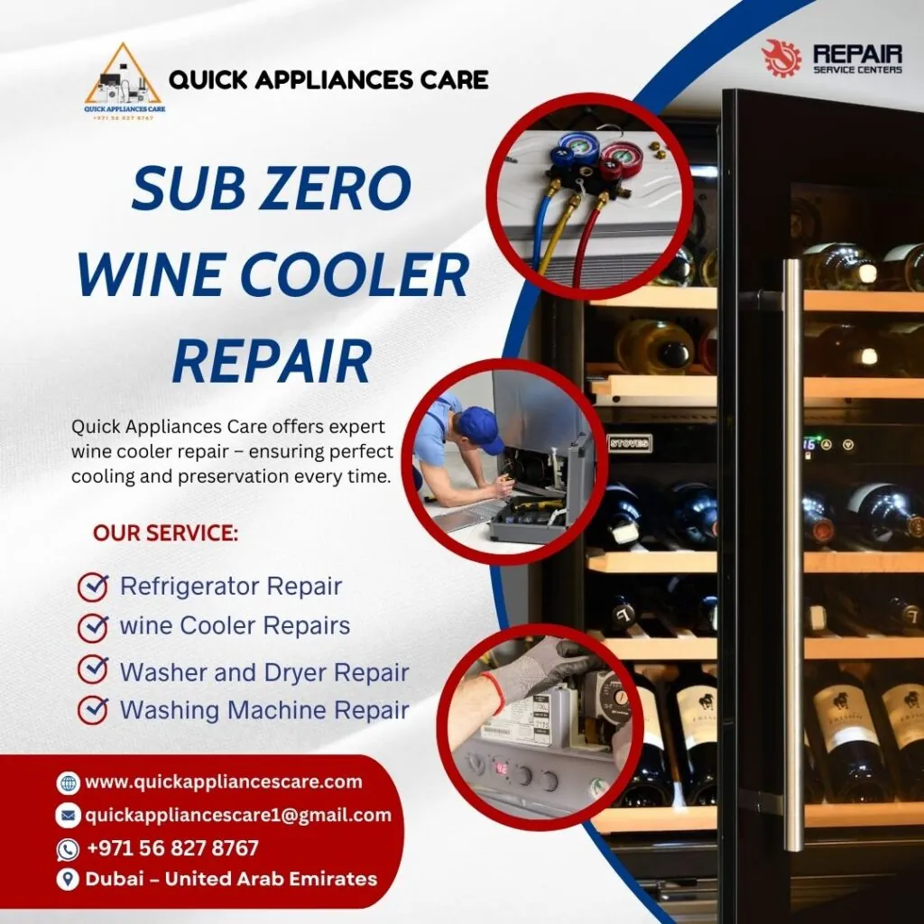 Sub Zero wine cooler repair