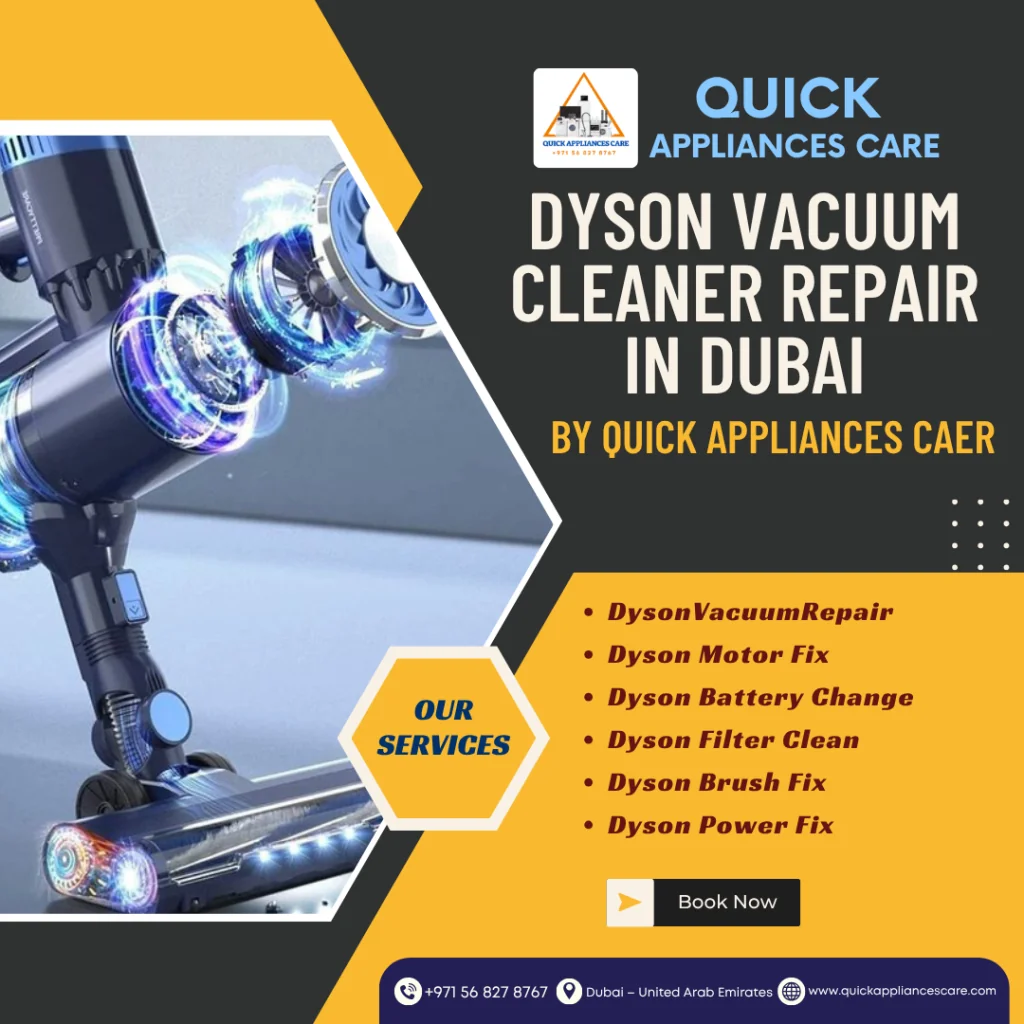 Dyson Vacuum Cleaner Repair in Dubai