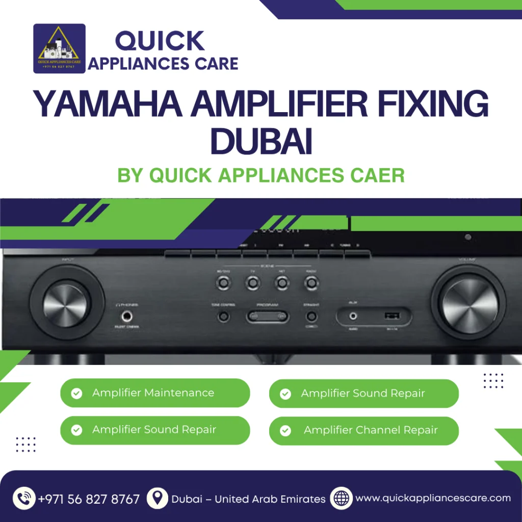 Yamaha Amplifier Fixing Dubai