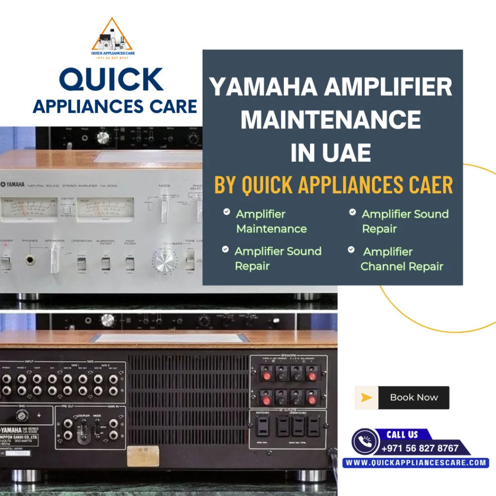 Yamaha Amplifier Maintenance in UAE
