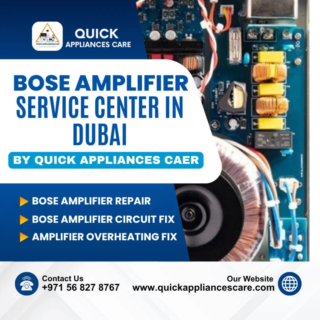 Bose Amplifier Service Center in Dubai