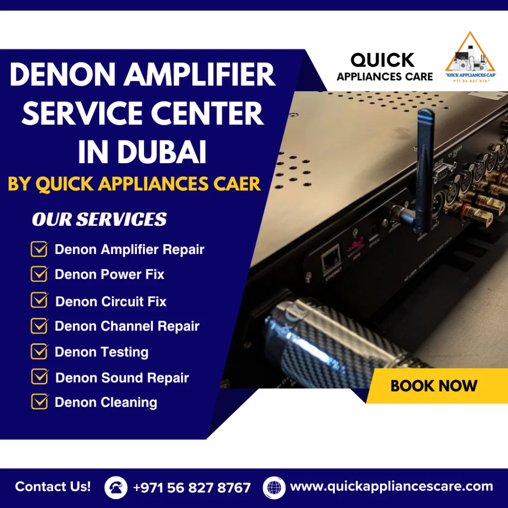 Denon Amplifier Service Center in Dubai
