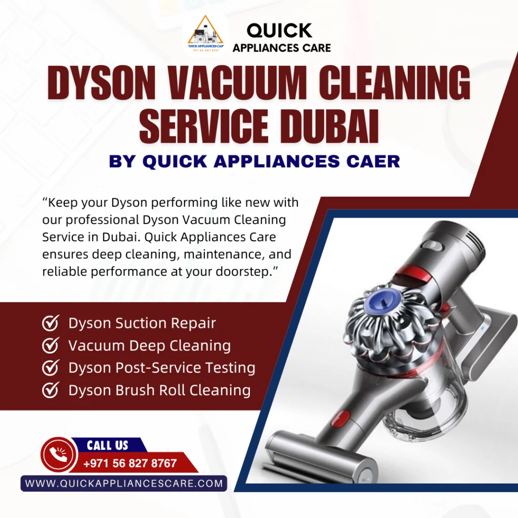 Dyson Vacuum Cleaning Service Dubai