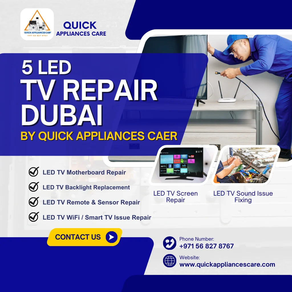5 LED TV Repair Dubai