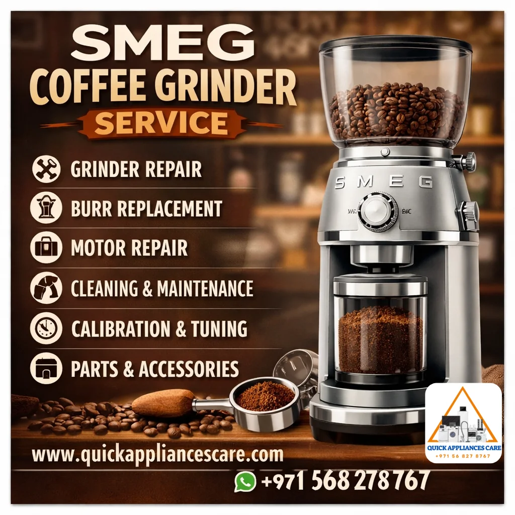 SMEG Coffee Grinder Services UAE