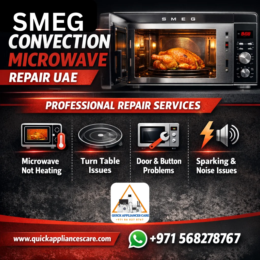 SMEG convection microwave repair UAE