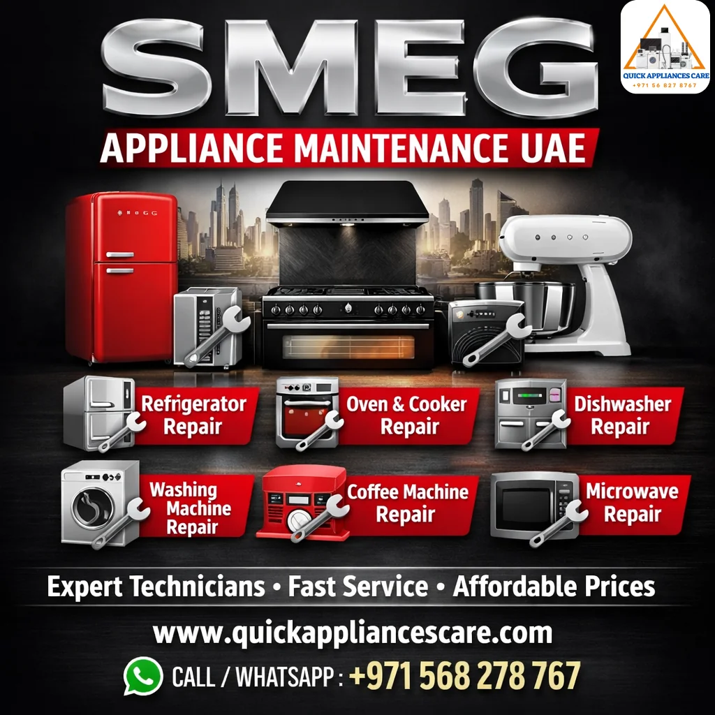 SMEG appliance maintenance UAE