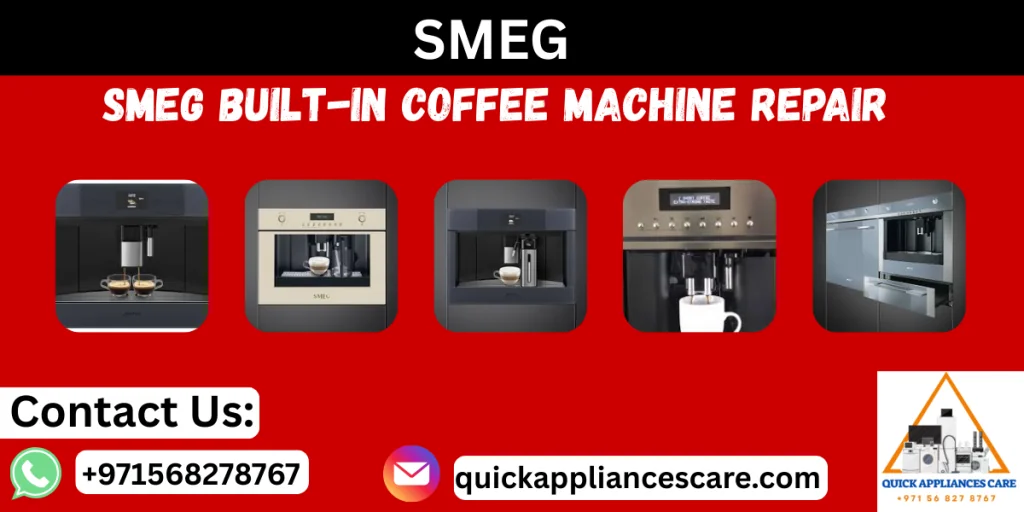 SMEG built-in coffee machine repair