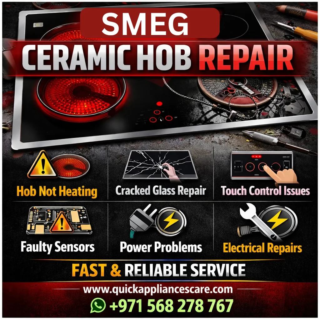Smeg Ceramic Hob Repair UAE 