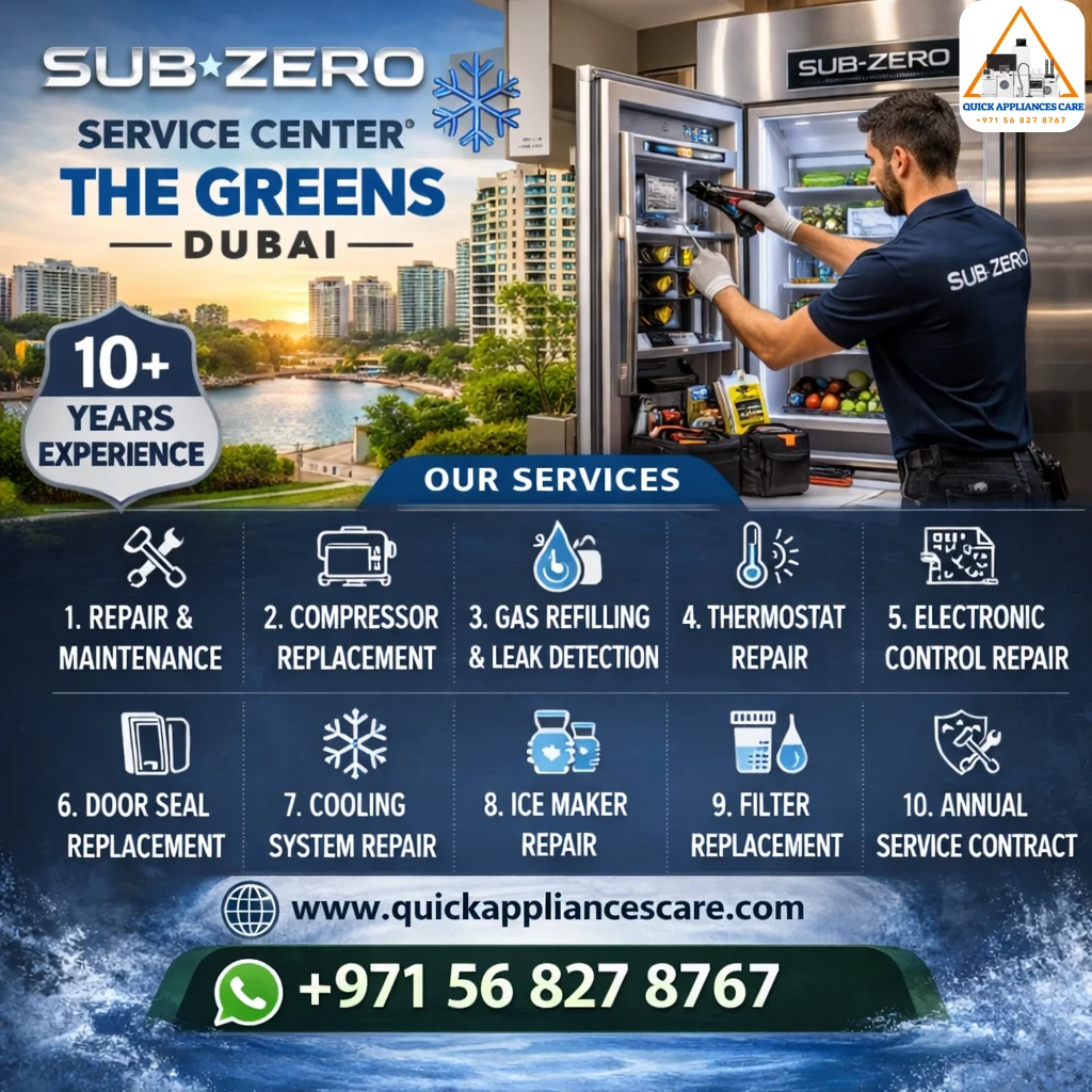 Sub Zero Service Center The Greens