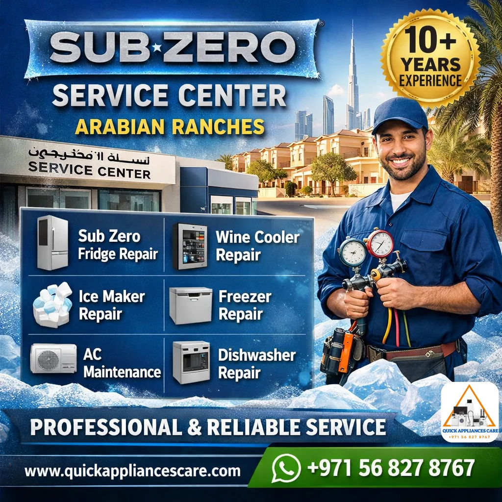 Sub Zero Service Center in Arabian Ranches