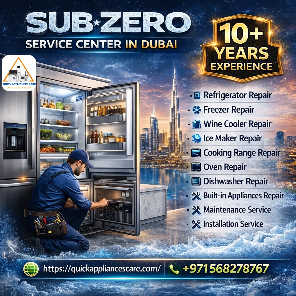 Sub Zero Service Center in Dubai