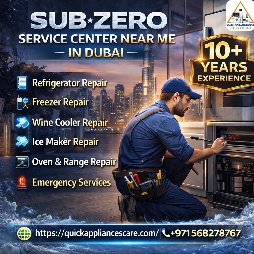 Sub Zero Service Center near me in DUbai