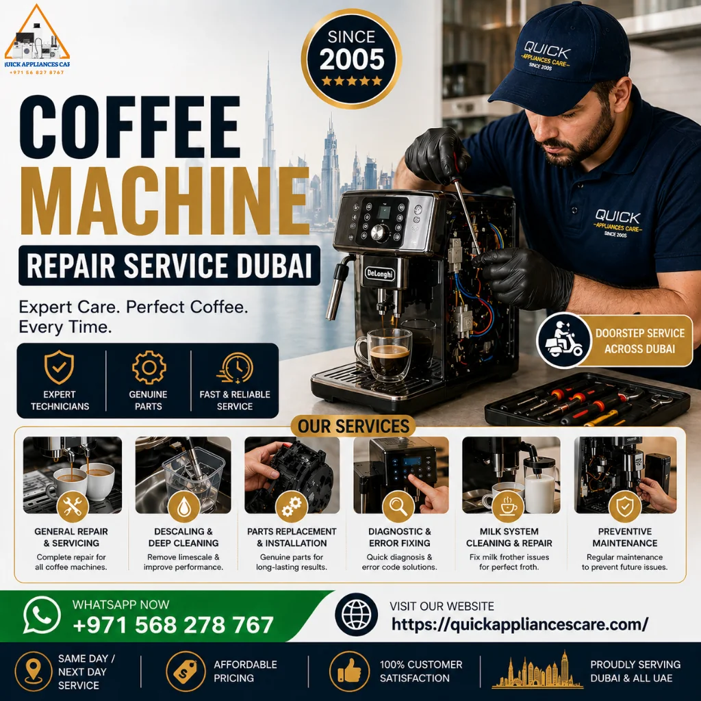 Coffee Machine Repair Service Dubai