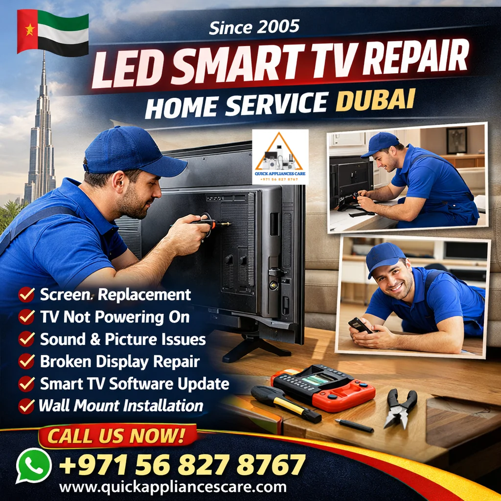 LED Smart TV Repair Home Service Dubai
