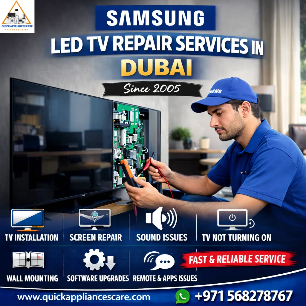 Samsung LED TV Repair Services in Dubai