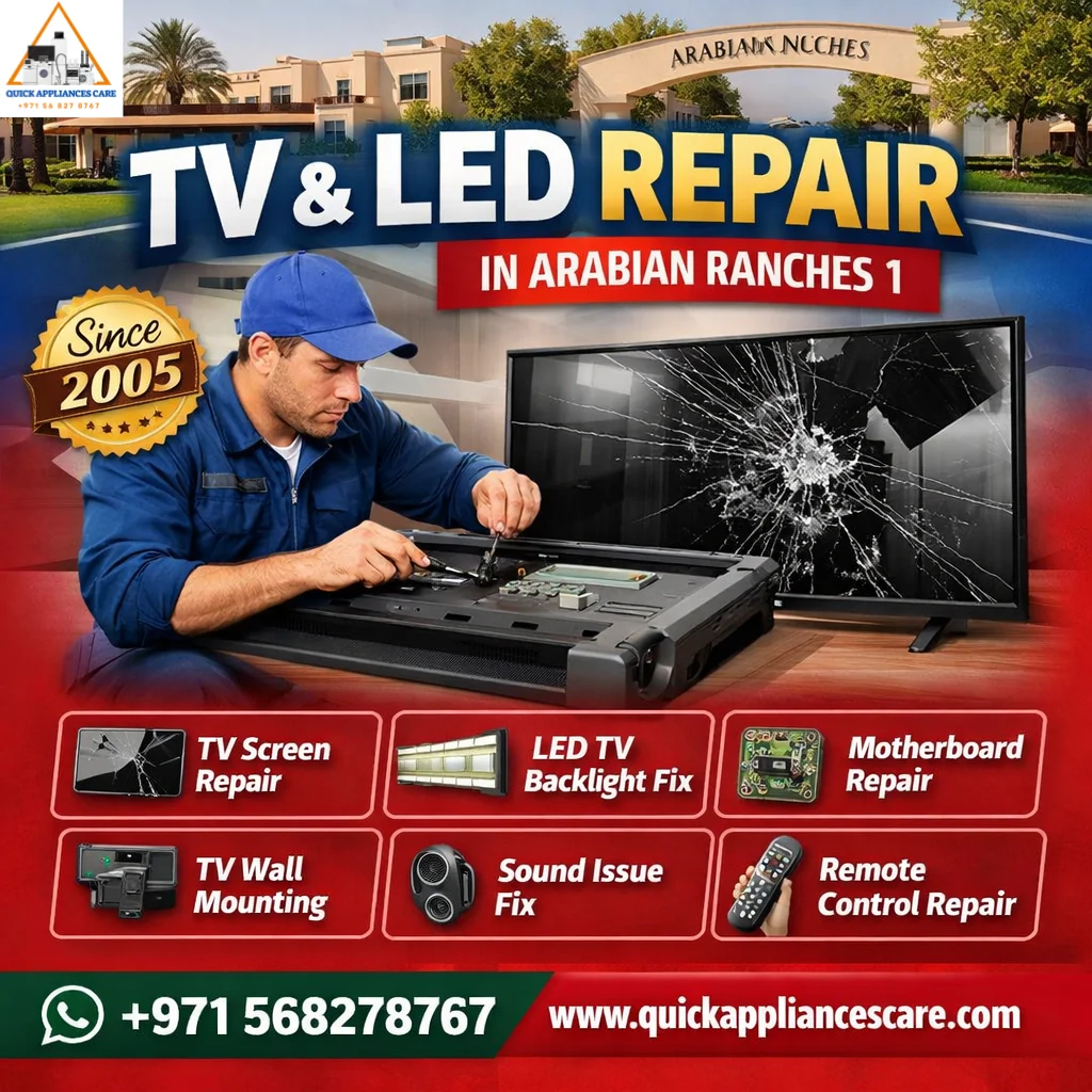 TV and LED Repair in Arabian Ranches 1
