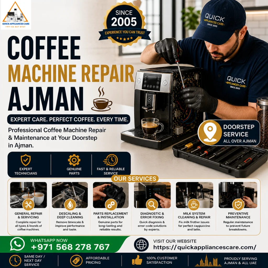 Coffee Machine Repair Ajman