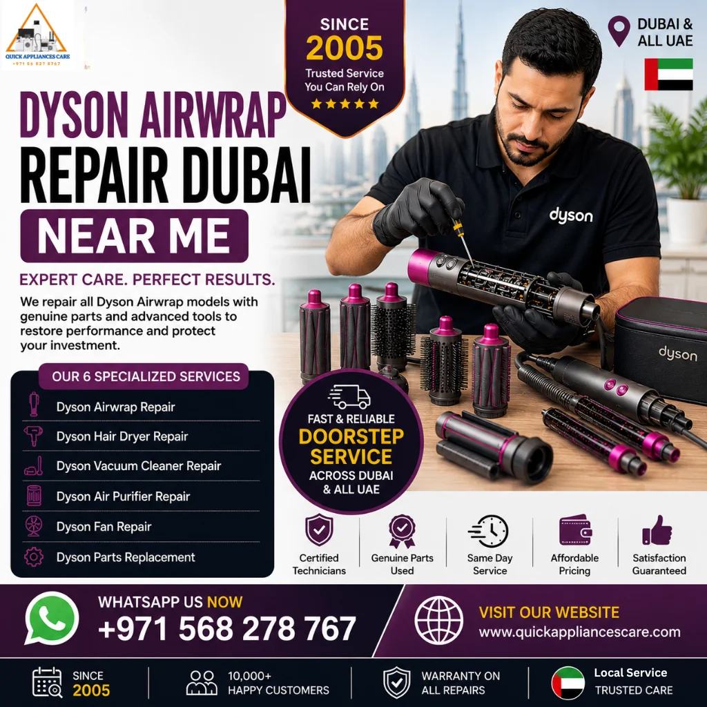 Dyson Airwrap Repair Dubai Near Me