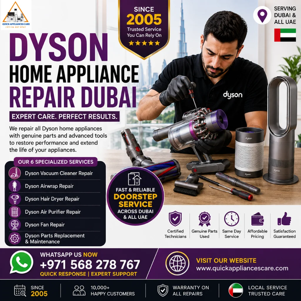Dyson Home Appliances Repair Dubai