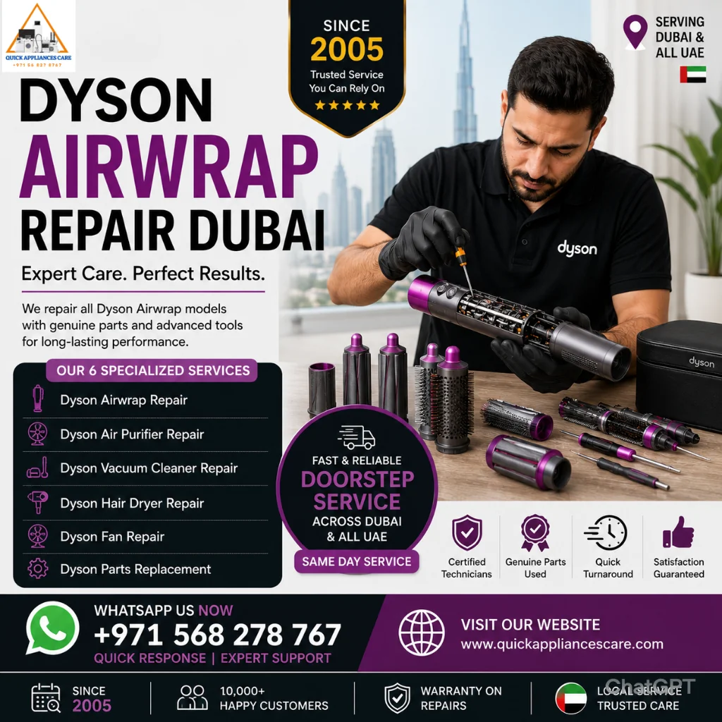 dyson Airwrap Repair Dubai