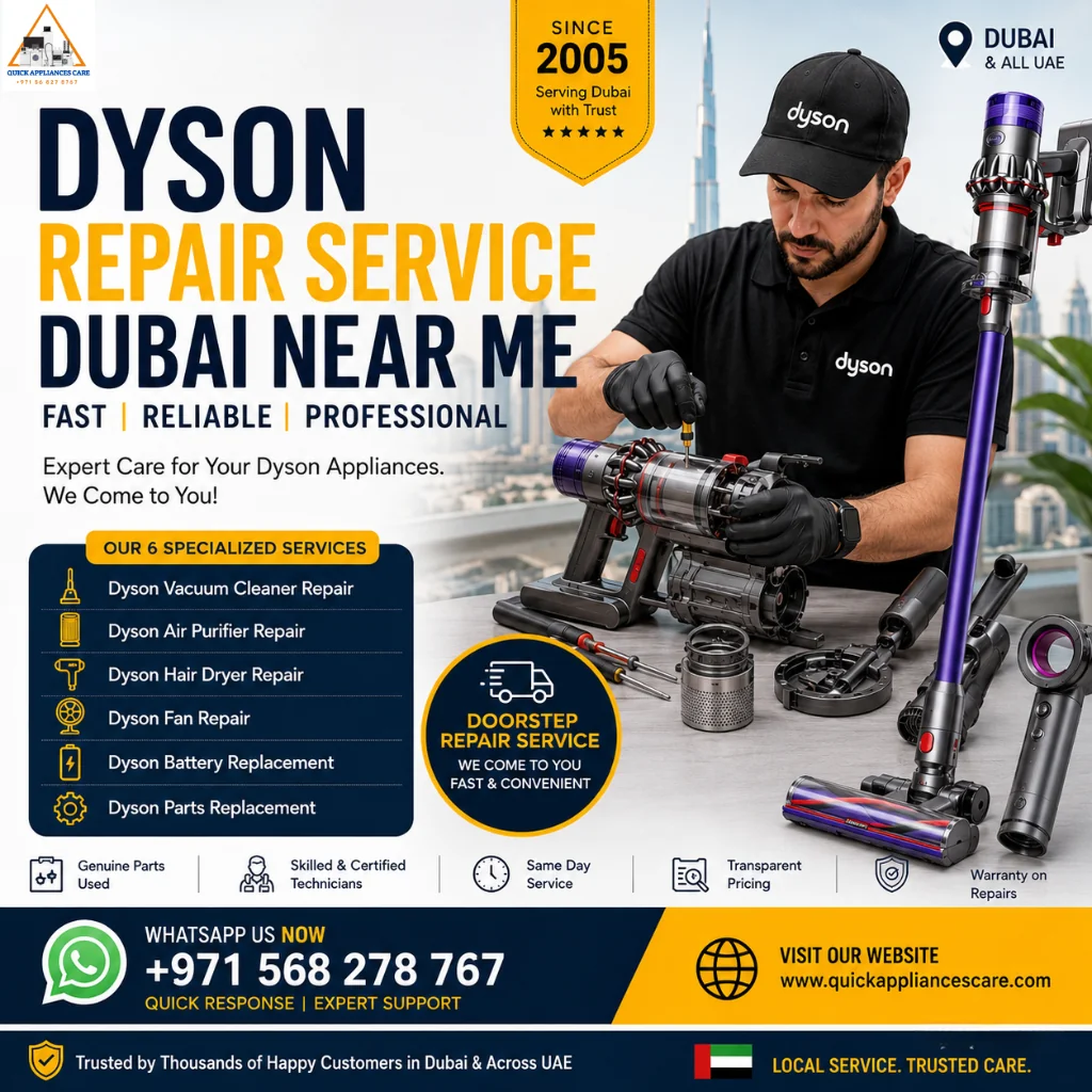dyson Repair Service Dubai Near Me