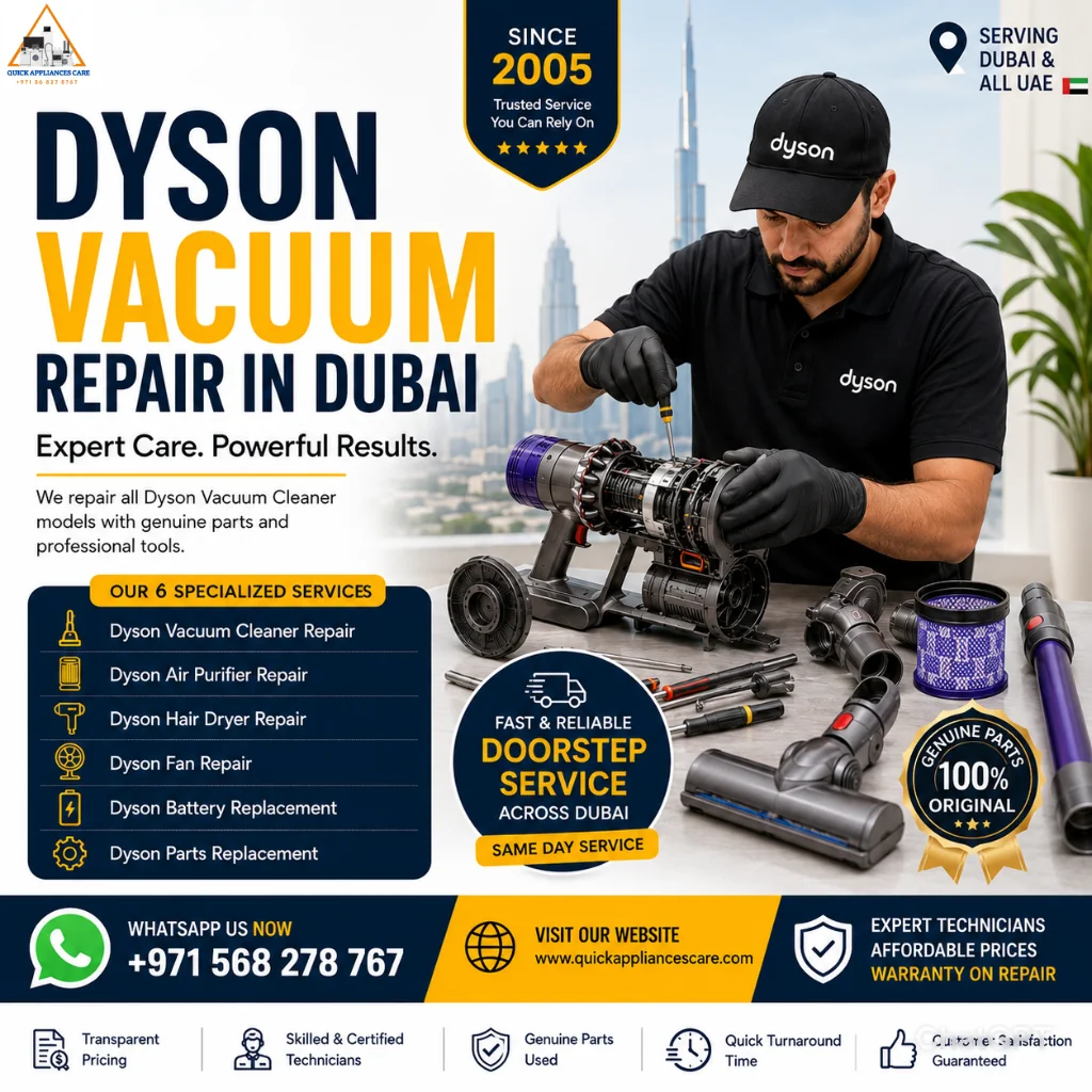 dyson Vacuum Repair in Dubai
