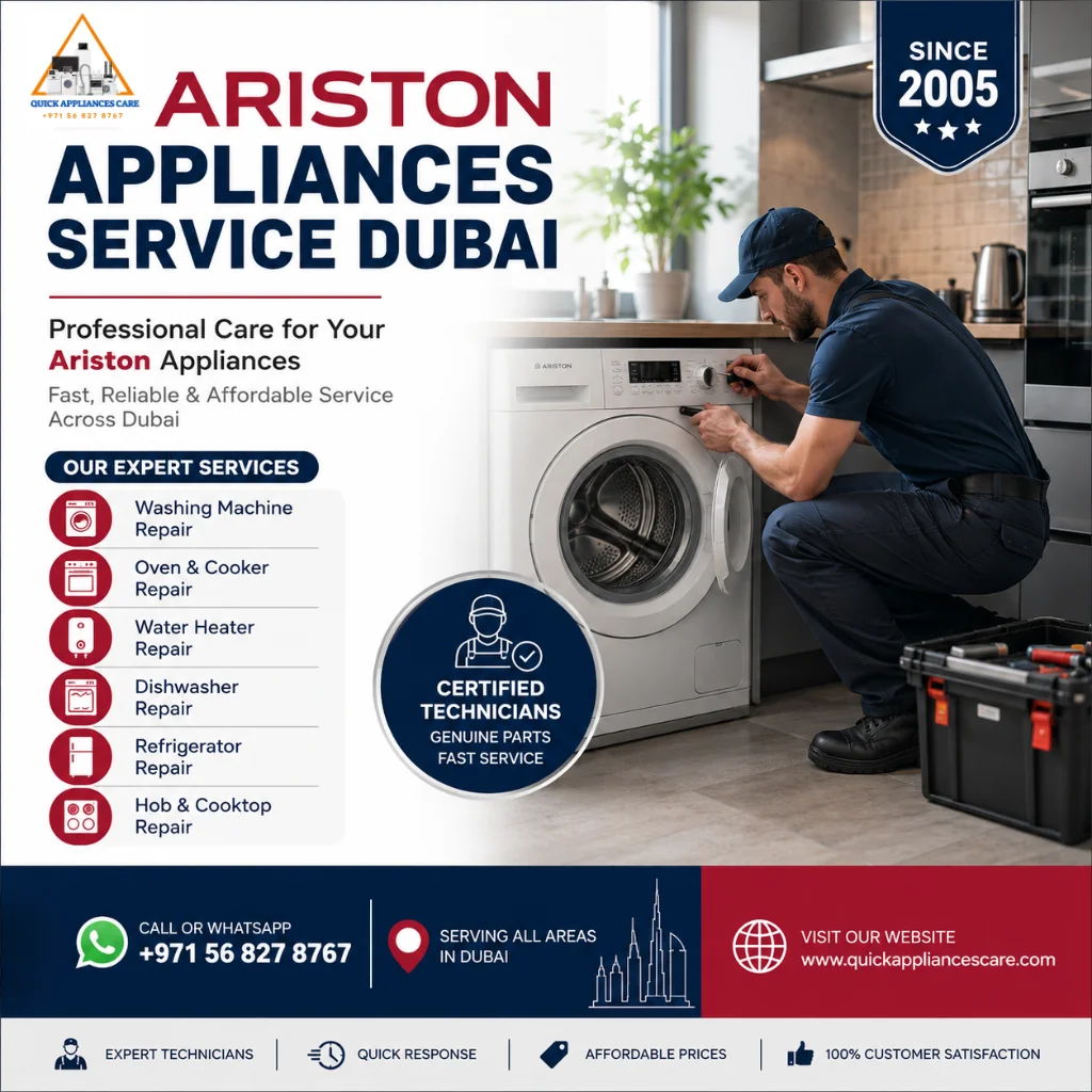 Ariston Appliances Service Dubai