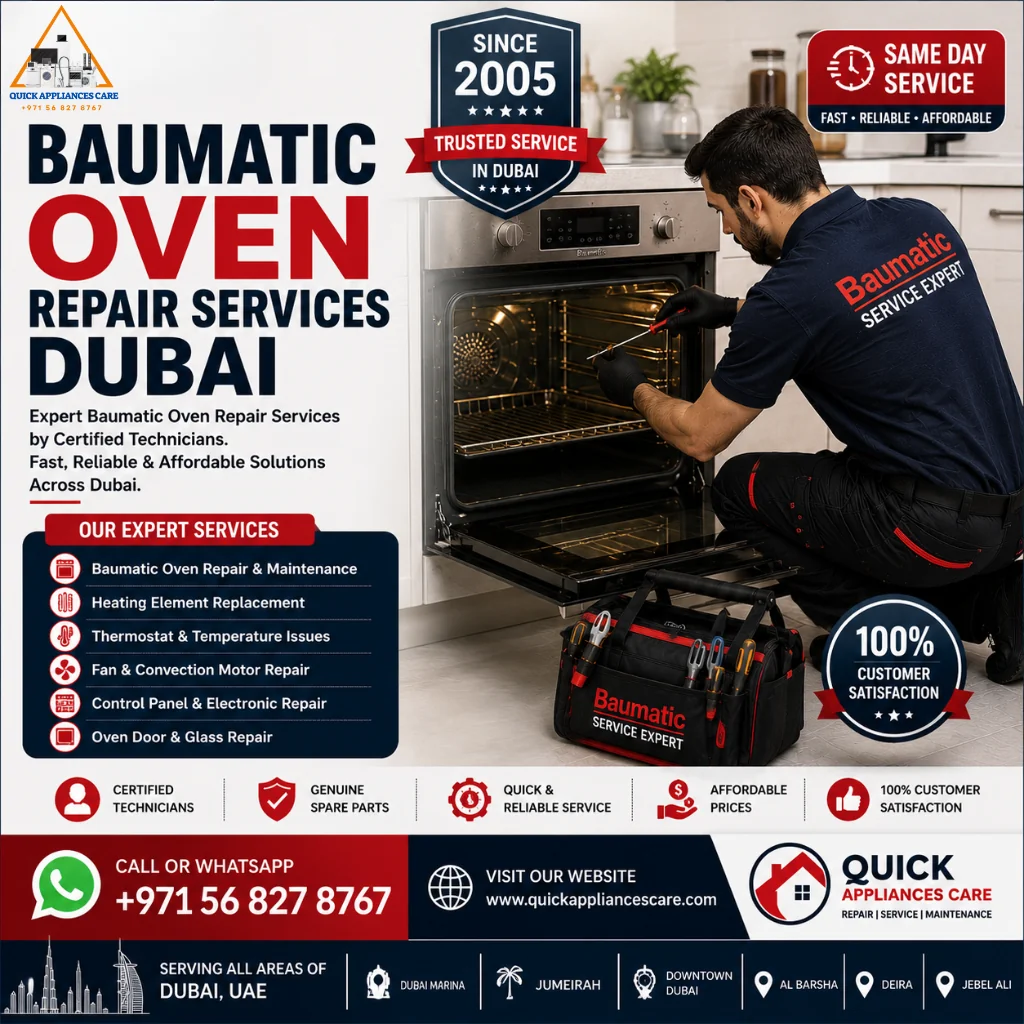 Baumatic Oven Repair Service Dubai