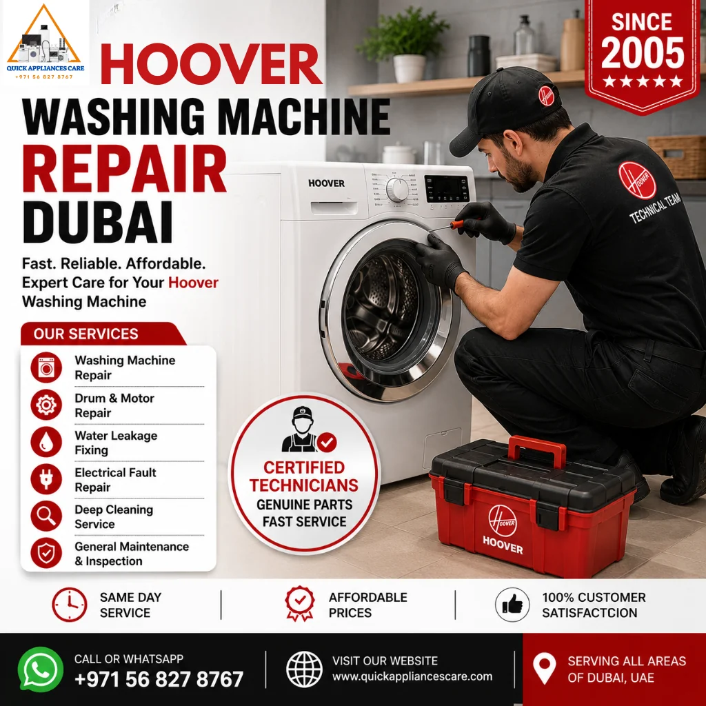 Hoover Washing Machine Repair Dubai