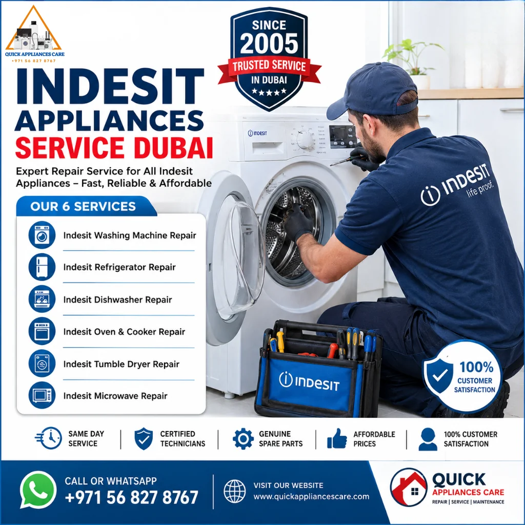 Indesit Appliances Service Dubai