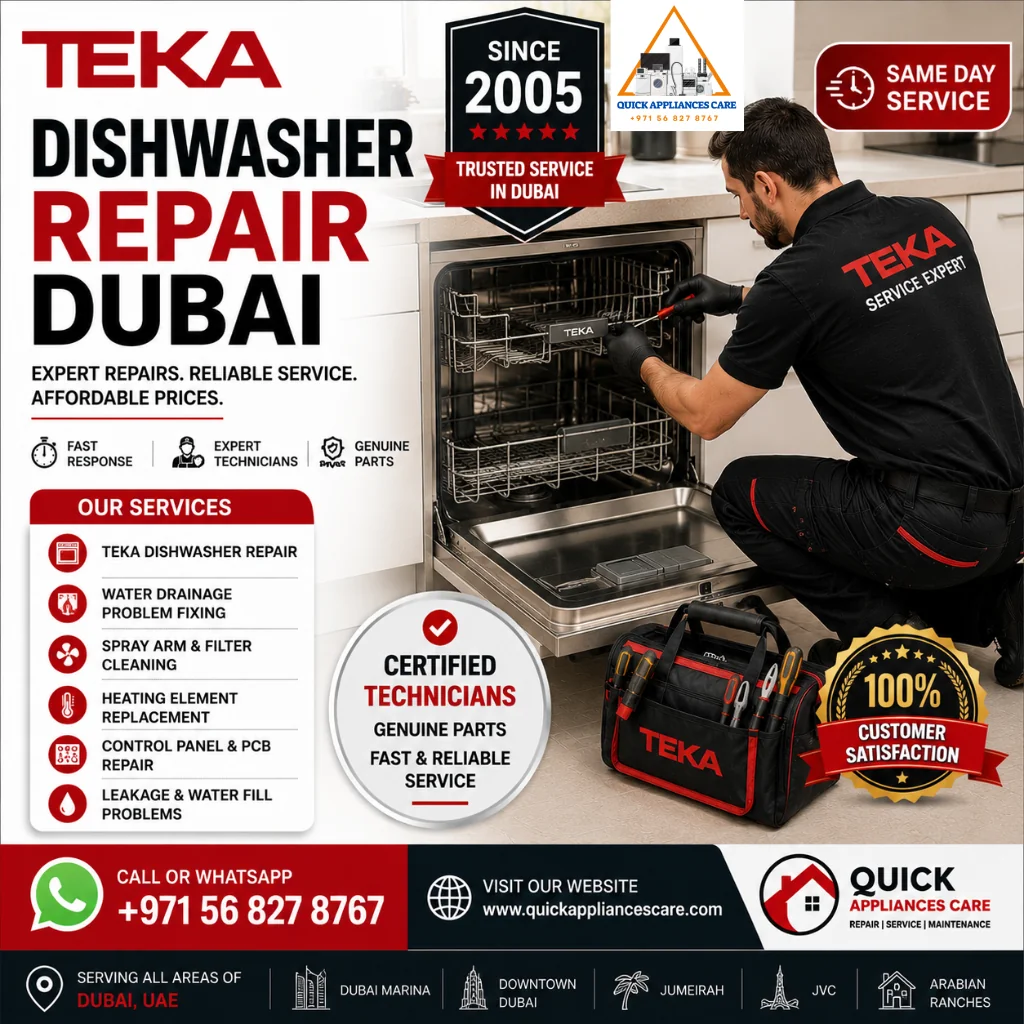 Teka Dishwasher Repair Dubai