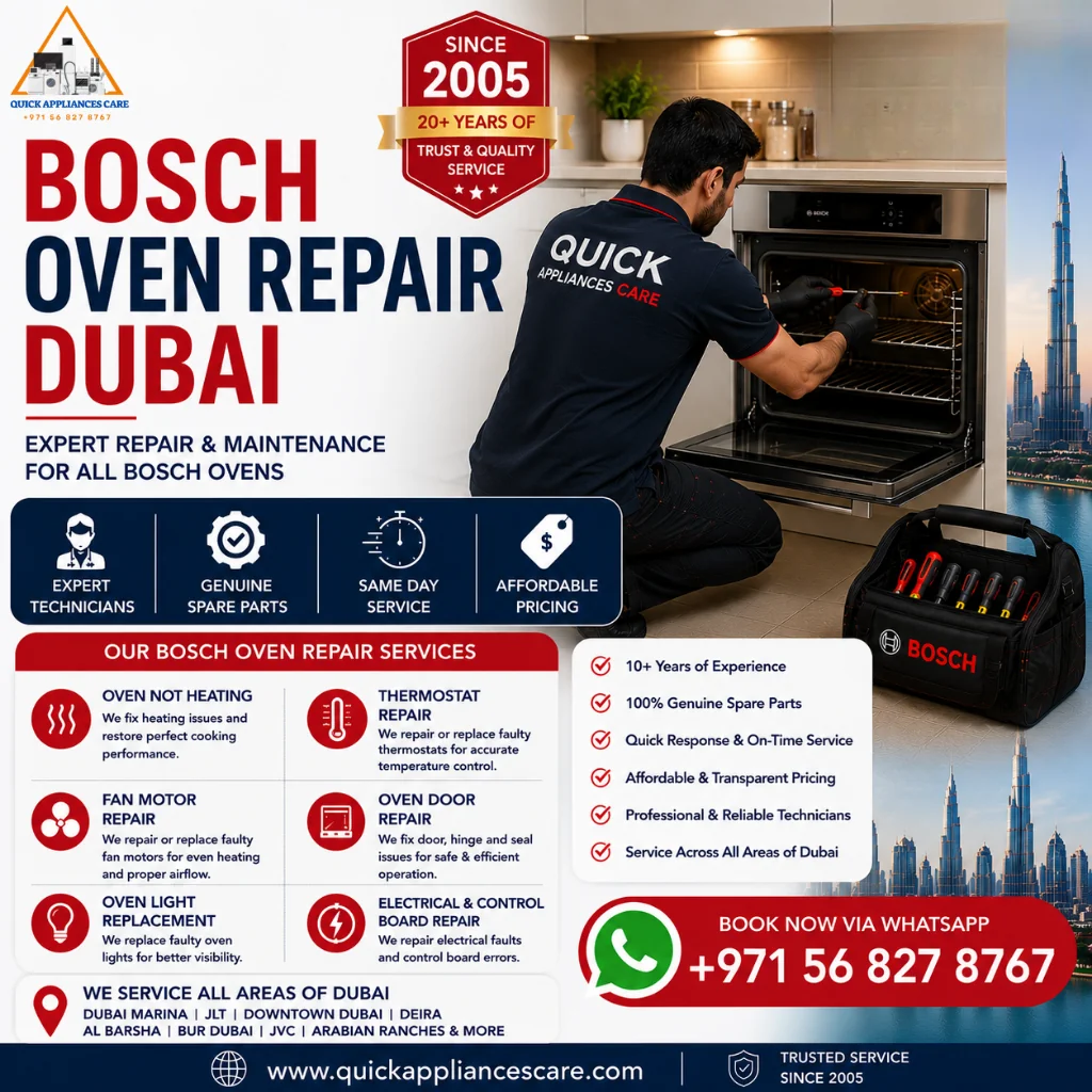 Bosch Oven Repair Dubai