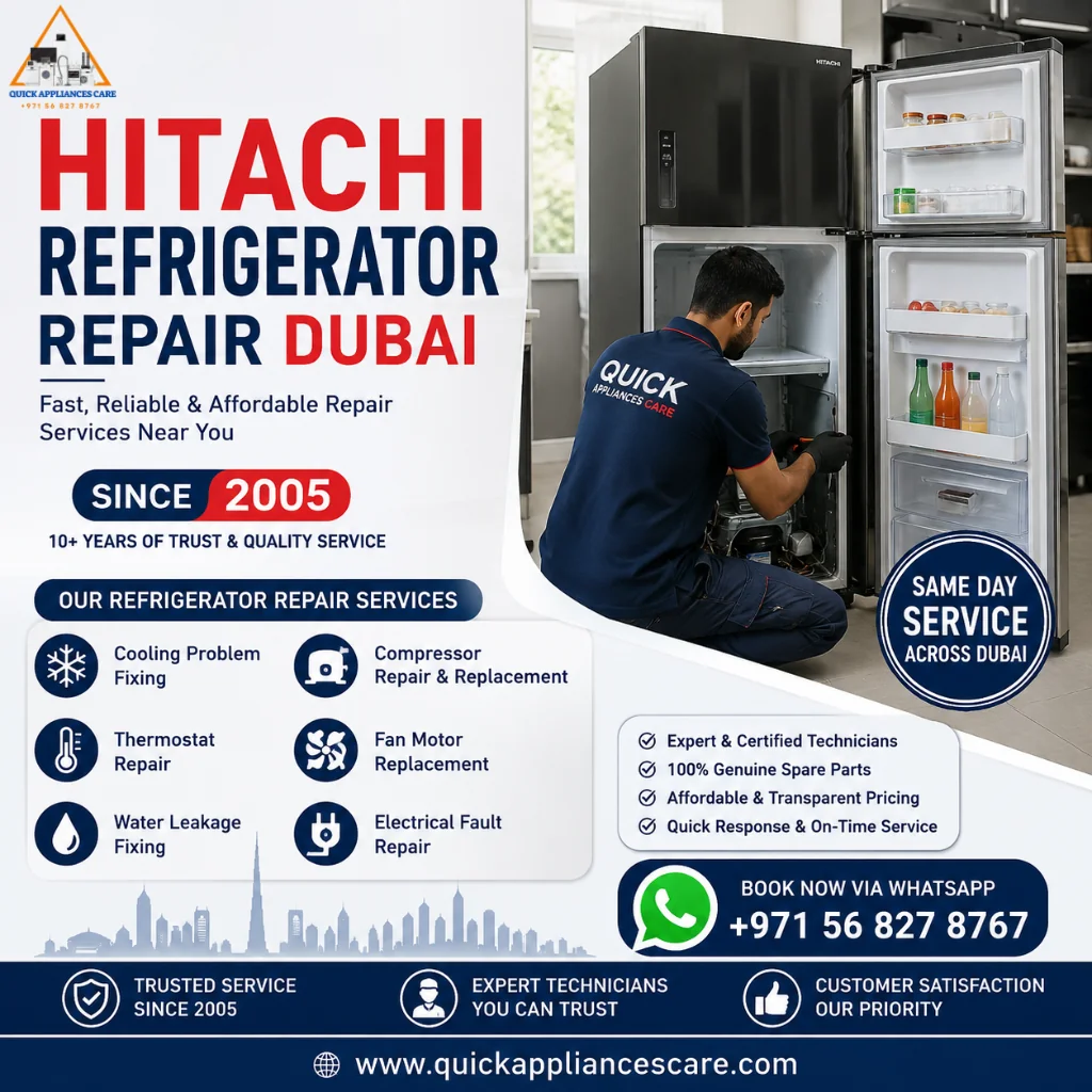 Hitachi Refrigerator Repair Dubai