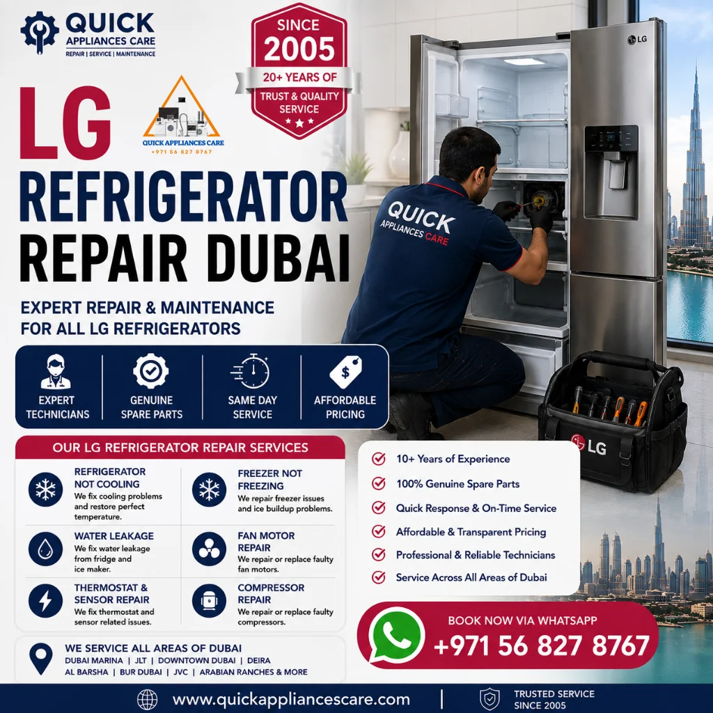 LG Refrigerator Repair Dubai