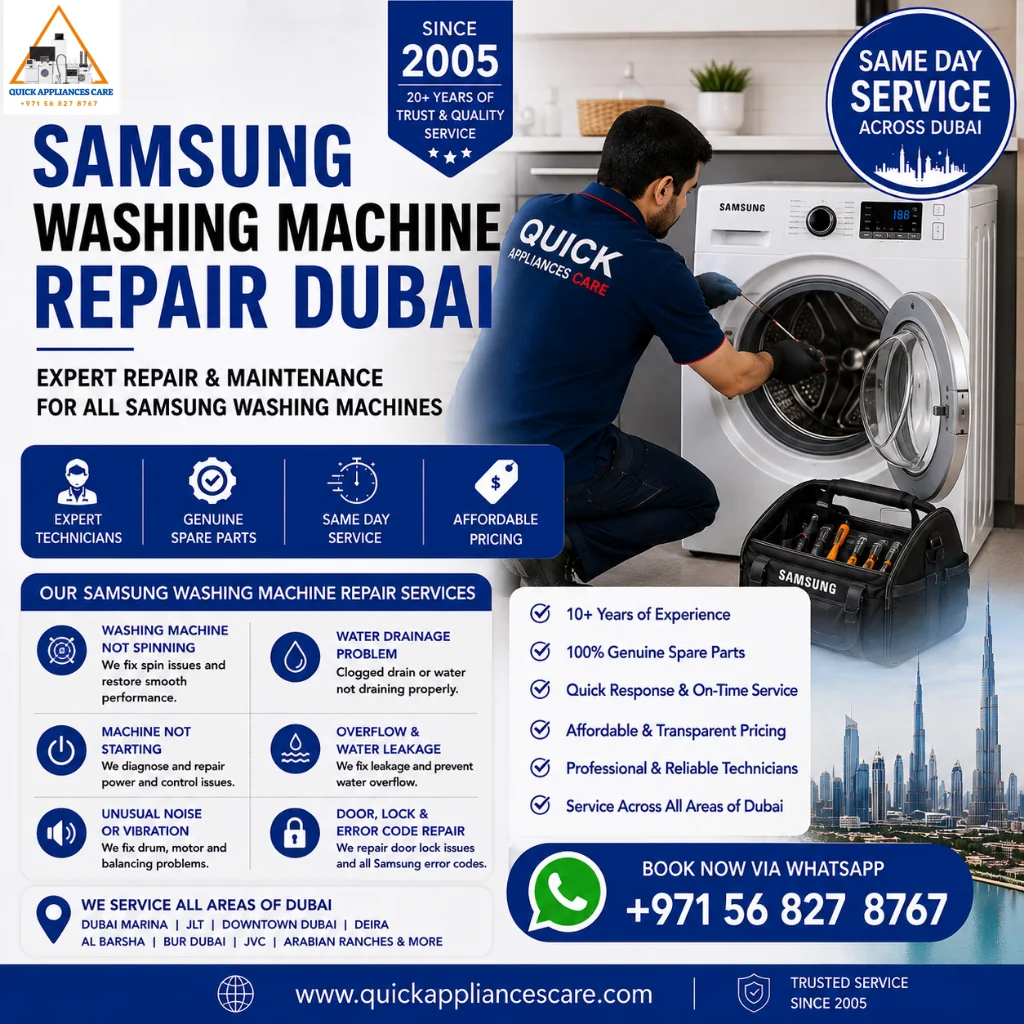LG Washing Machine Repair Dubai