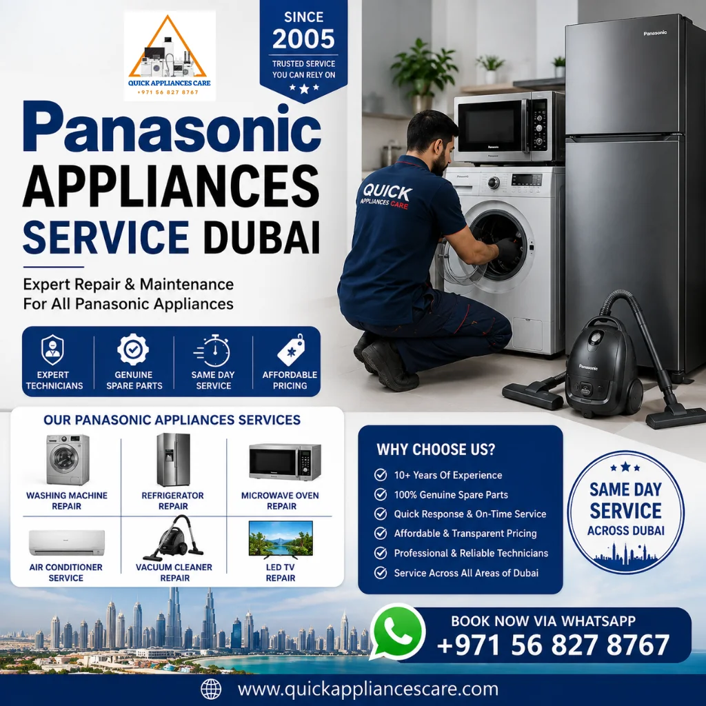 Panasonic Appliance Services Dubai