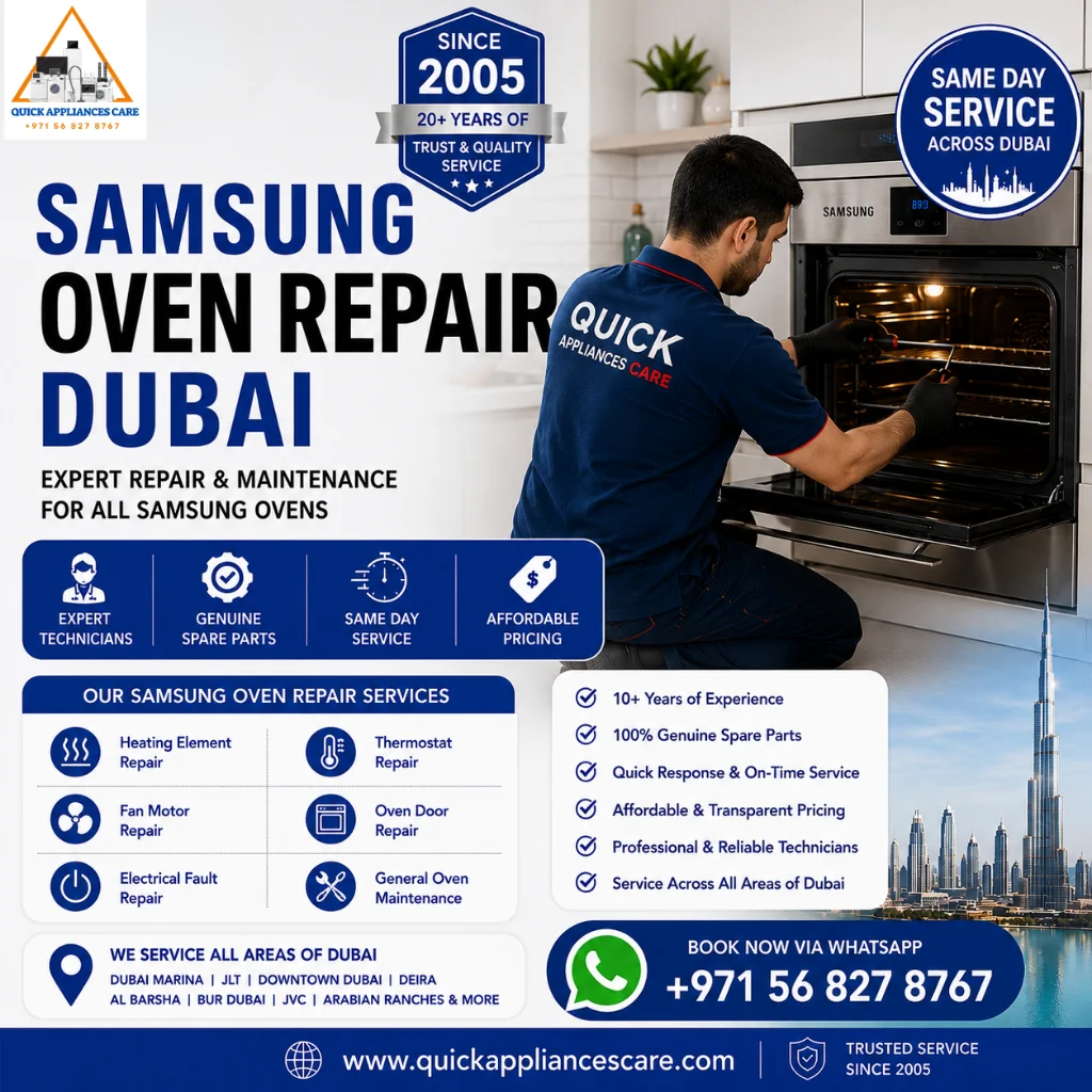 Samsung Oven Repair Dubai