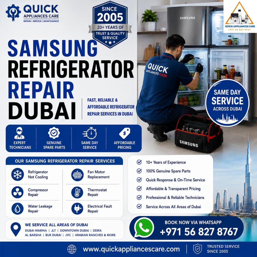 Samsung Refrigerator Repair Dubai