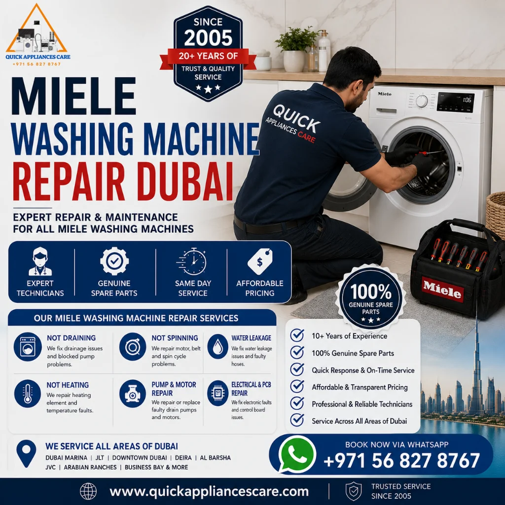 Miele Washing Machine Repair Dubai