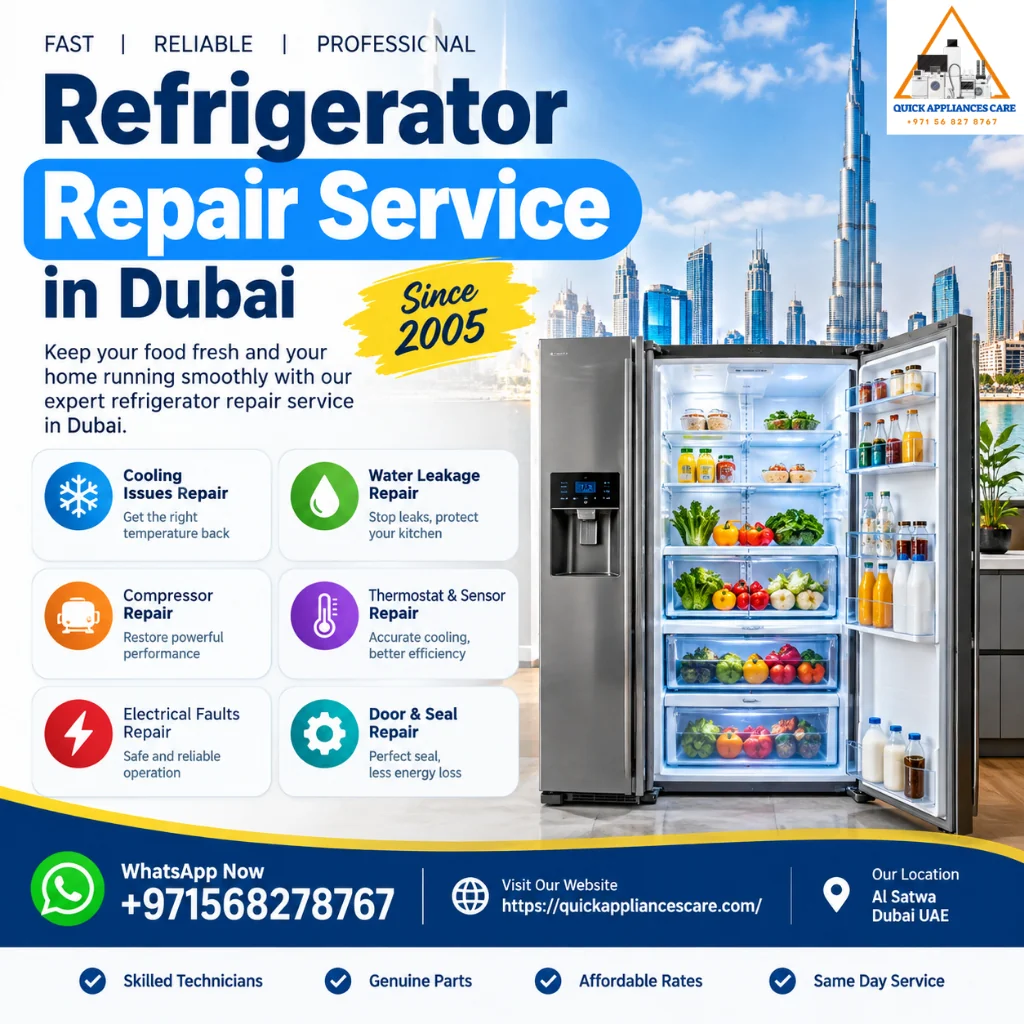 Refrigerator Repair Service in Dubai