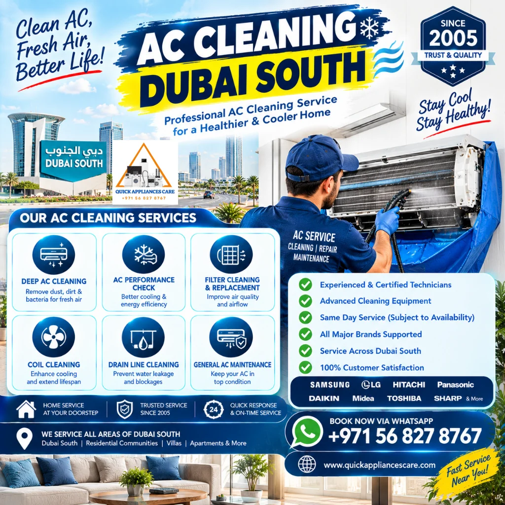 AC Cleaning Dubai South
