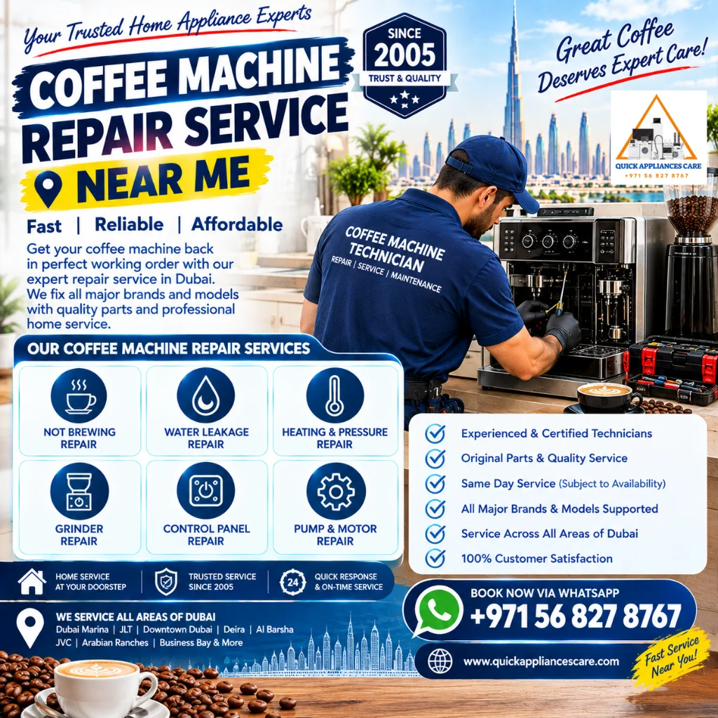Coffee machine repair Service Near Me