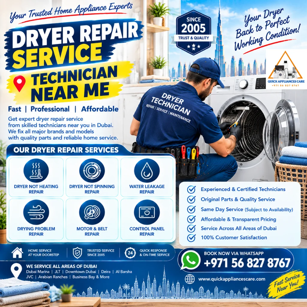 Dryer Repair Service Technician Near Me