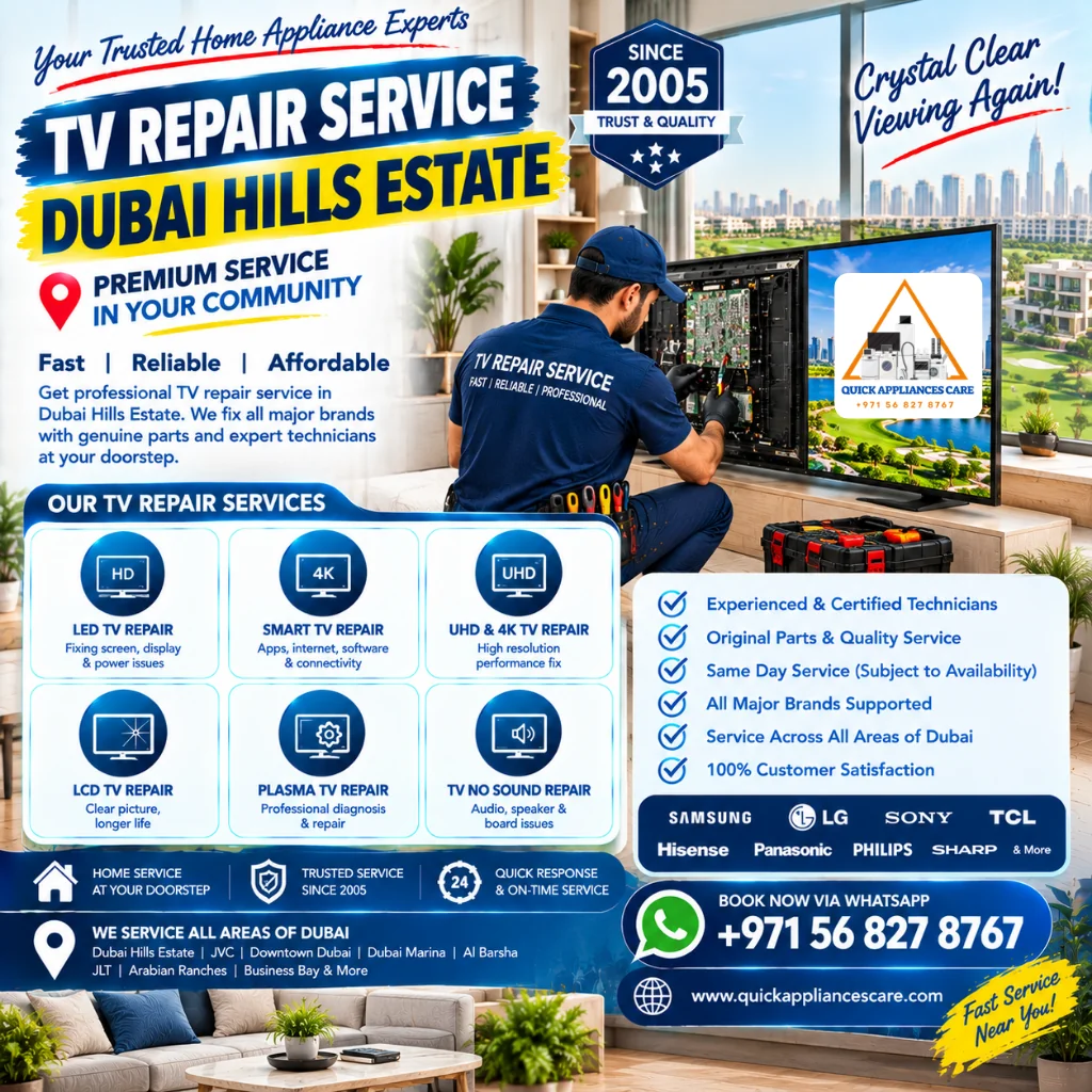 TV Repair Service Dubai Hills Estate